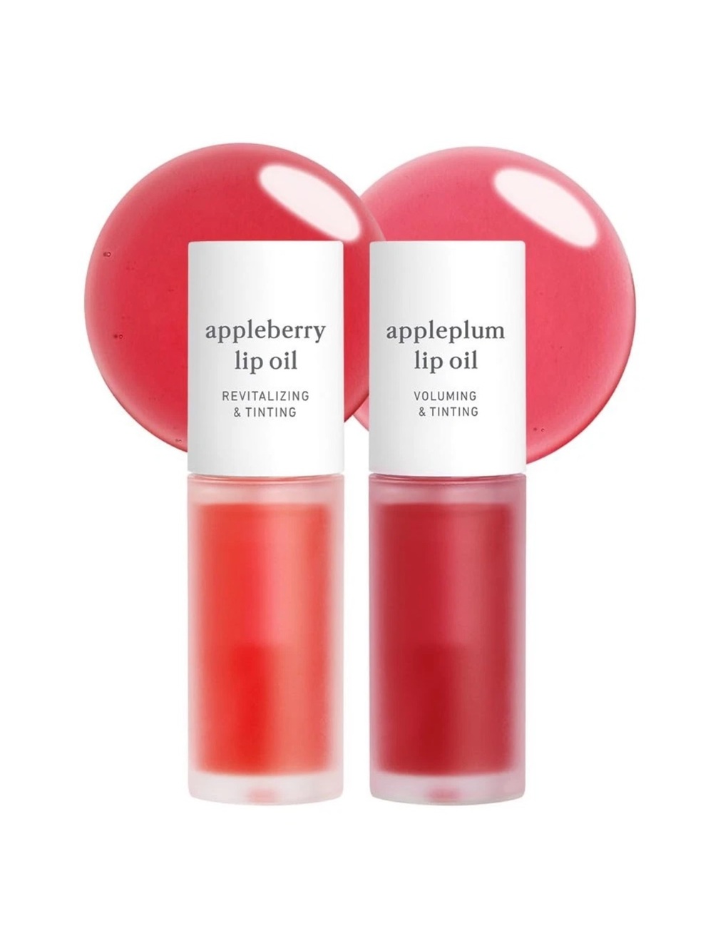 Nooni Lip Oil Set Korean MoisturizingPlumping LongLasting 2Pcs 0.12oz Dry Lips